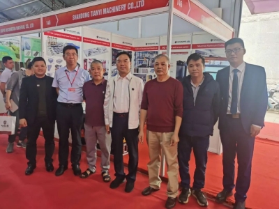 天意機械實力閃耀越南建材展覽會丨VIETBUILD 2023