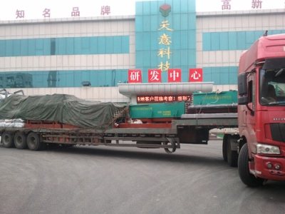發貨：江蘇徐州墻板機設備4套